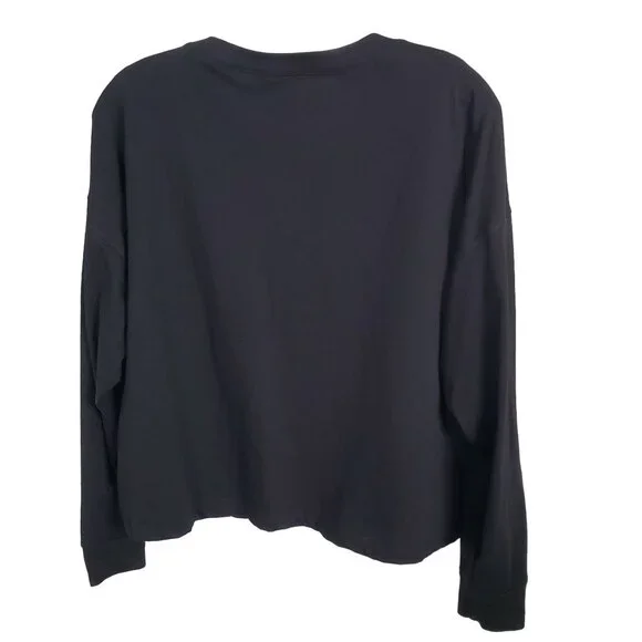 Disney Nightmare Before Christmas Womens Size  L Shirt Crop Tee Halloween Pocket - Picture 3 of 6